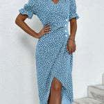 Elise | Fresh Bloom V-Neck Dress