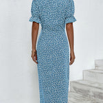 Elise | Fresh Bloom V-Neck Dress