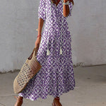 ARIA | Boho Tummy Coverage Dress