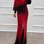 Whitney | Ombre Elegance Gown
