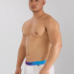 3 Pack Men’s U Pouch Trunks with Ombré Waistband