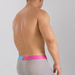 3 Pack Men’s U Pouch Trunks with Ombré Waistband