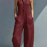 Aubree | Elegant Linen Jumpsuit