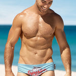 Men's Shark Printed Swimming Trunks