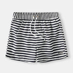 Mens Quick Dry Striped Print Surf Board Short