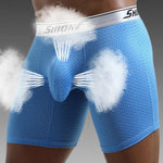 2 Pack Men’s Mesh Separate Pouch Boxers Briefs