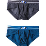 2 Pack Soft Separated Pouch Mens Briefs
