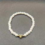 A-Z Pearl Beaded Bracelet