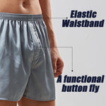 Men's Satin Loose Boxers Shorts