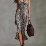 Ambrosia | Ruched Strapless Midi Dress
