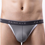 4 Pack Men's Ultra-Lightweight Sheer Icy Mesh Thongs