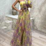 Cecelia | Elegant Split Dress