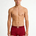 3 Pack Men's Comfy Waistband Mid-Rise Day-Long Comfort Breathable Trunks