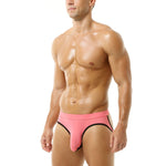 3 Pack Men's Breathable Mesh Separate Pouch Soft Jockstraps