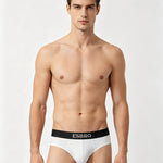 2 Pack Men's Ultra-Soft Modal Seamless Comfort Soft Briefs