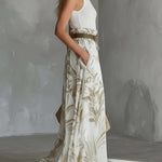 Gracelyn | Printed Wide-Leg Summer Set