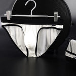 3 Pack Low Rise Soft Briefs With Support Pouch