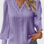 Andrea | Elegant Pullover Blouse