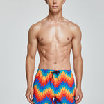 Men's Quick-drying Board Shorts With Drawstring