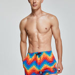 Men's Quick-drying Board Shorts With Drawstring