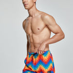 Men's Quick-drying Board Shorts With Drawstring
