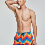 Men's Quick-drying Board Shorts With Drawstring