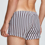 Men's Color Stripes Boxers With Fly