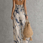Kasmira | Printed Halter Wide-Leg Set