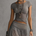 Esmeralda | Sheer Layered Maxi Set
