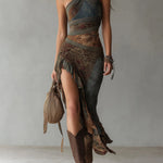 Zula | Asymmetric Boho Maxi Dress