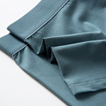 4Pcs Men's Cotton Solid Mid-rise Trunks