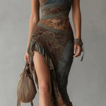 Zula | Asymmetric Boho Maxi Dress
