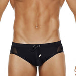 Men's Printed Low Rise Swim Briefs