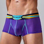 Men's Sport Splicing Lines Trunks