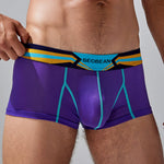 Men's Sport Splicing Lines Trunks