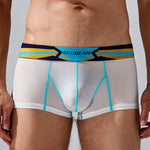Men's Sport Splicing Lines Trunks