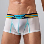 Men's Sport Splicing Lines Trunks