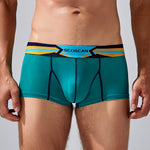 Men's Sport Splicing Lines Trunks