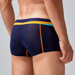 Men's Sport Splicing Lines Trunks