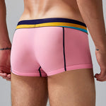 Men's Sport Splicing Lines Trunks