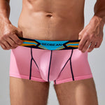 Men's Sport Splicing Lines Trunks