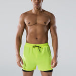 Men's Minimalist Design Sporty Cut Odor-Control Board Shorts