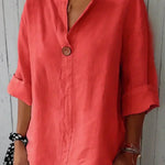 Idalia | Casual V-Neck Blouse