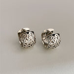 Vintage Ethnic Hollow Hoop Earrings