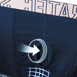3 Pack Men's Breathable Divided Double Pouch Boxer Briefs