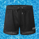Mens Mesh Loose See Through Swim Shorts