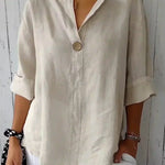 Idalia | Casual V-Neck Blouse