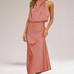 ELARA™ - Elegant Satin Evening Dress