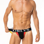 4 Pack Contrast Colors Low Rise Jockstraps