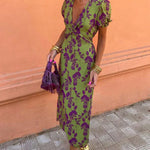 Nola | Colorful Summer Print Dress